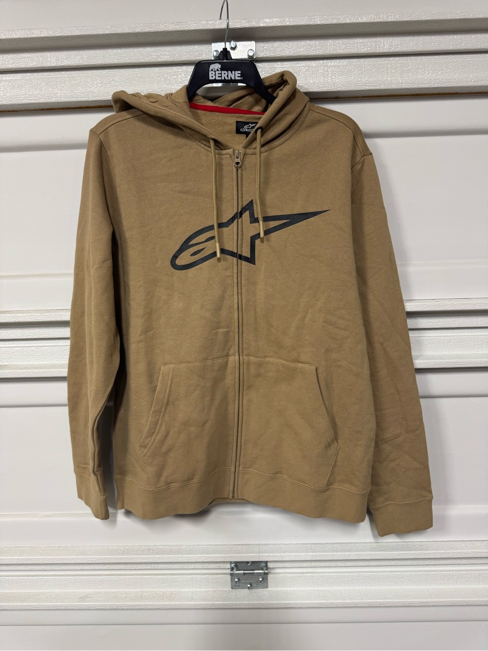 Alpinestars Ageless II Zip Hoodie Sand/Black Large New
